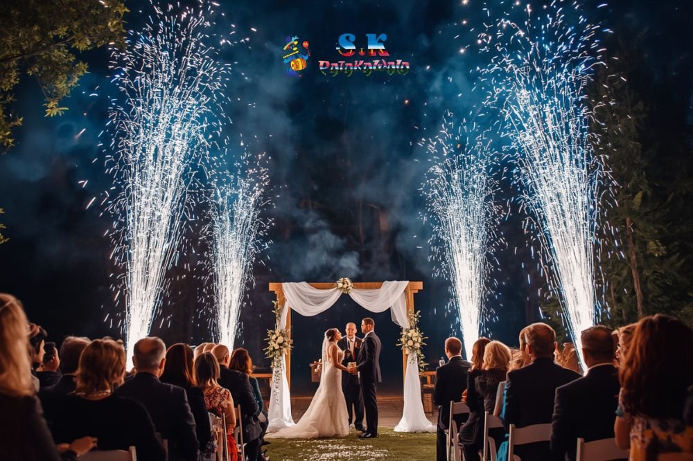 Cold Pyro Effects for Weddings