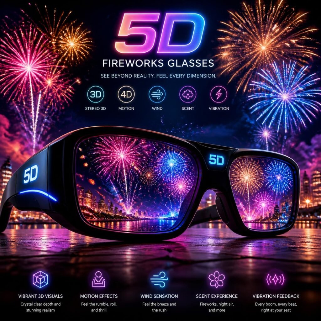 5D Fireworks Glasses