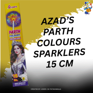 AZAD’S PARTH COLOURS SPARKLERS 15 CM