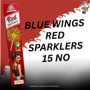 15 CM RED SPARKLERS